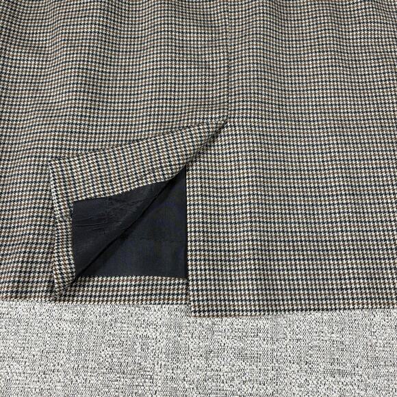 JH COLLECTIBLES HOUNDSTOOTH WOOL LINED POCKET SKIRT WOMENS SIZE 14 - Picture 3 of 6